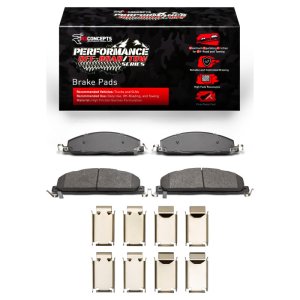 Dodge Ram 2500 Brake Pads - Rear - R1 Concepts - Off-Road/Tow - `09-`18